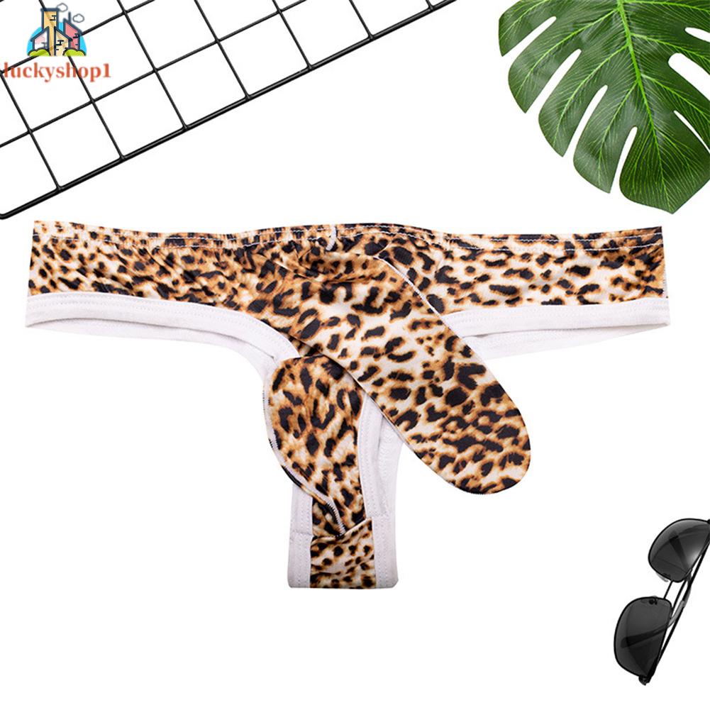 Quần Lót Nam Họa Tiết Da Báo Gợi Cảm