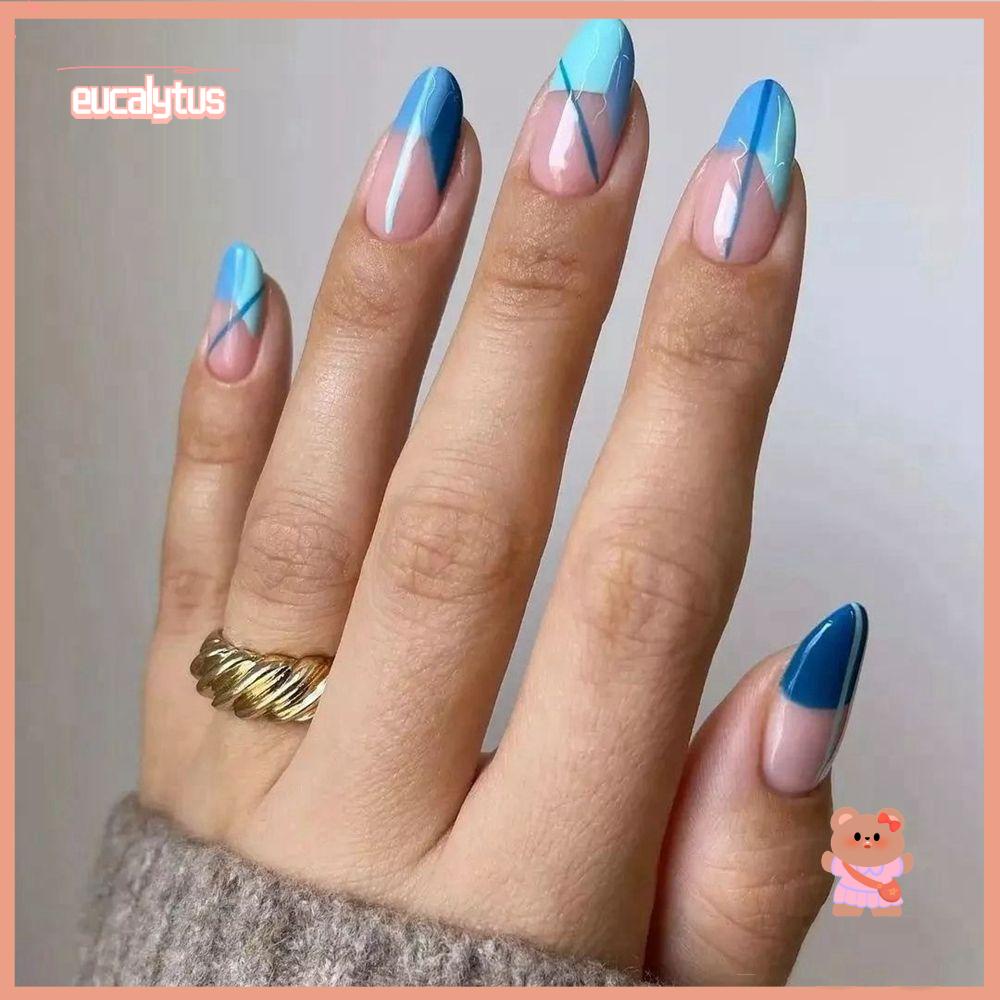 EUTUS Hộp 24 Móng Tay Giả Thời Trang Cho Nữ