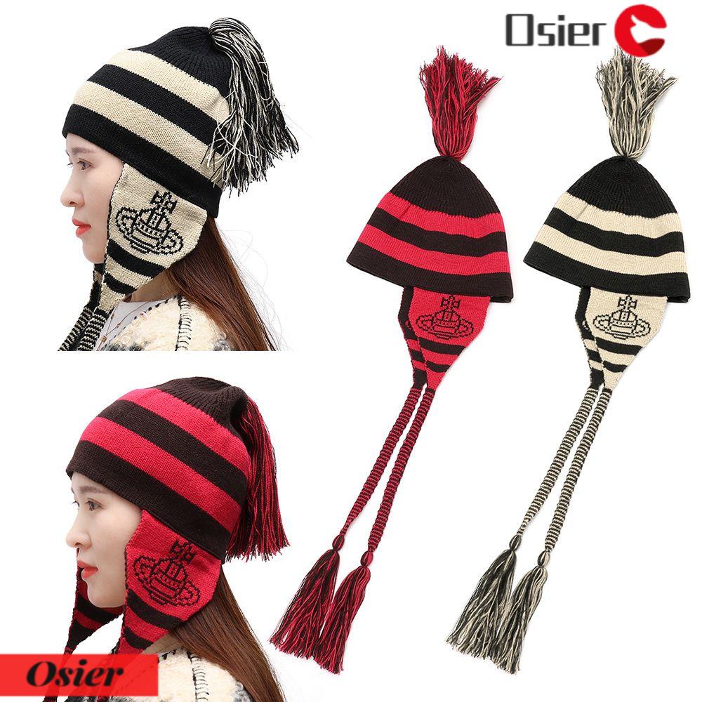 OSIER1 Mũ Len Dày Dặn Giữ Ấm Mùa Đông Cho Nam Và Nữ