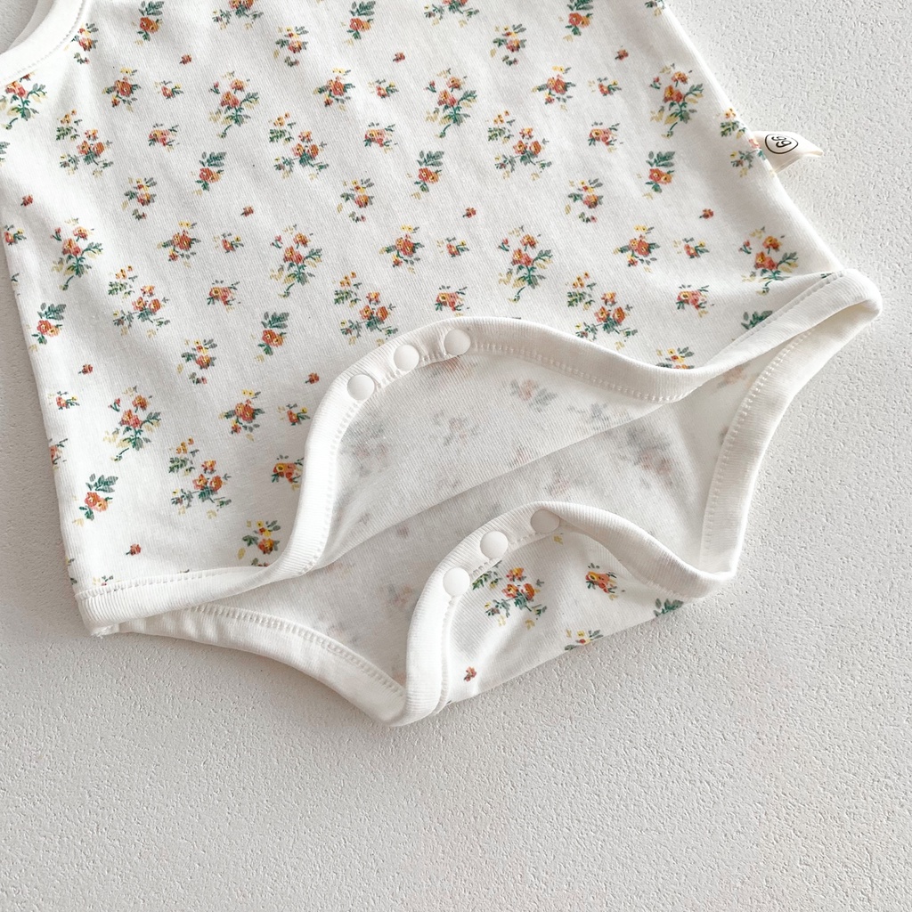 Mùa Hè Bé Jumpsuit Ins Hàn Quốc Bé Jumpsuit Quần áo Trẻ Em 0-24 Tháng