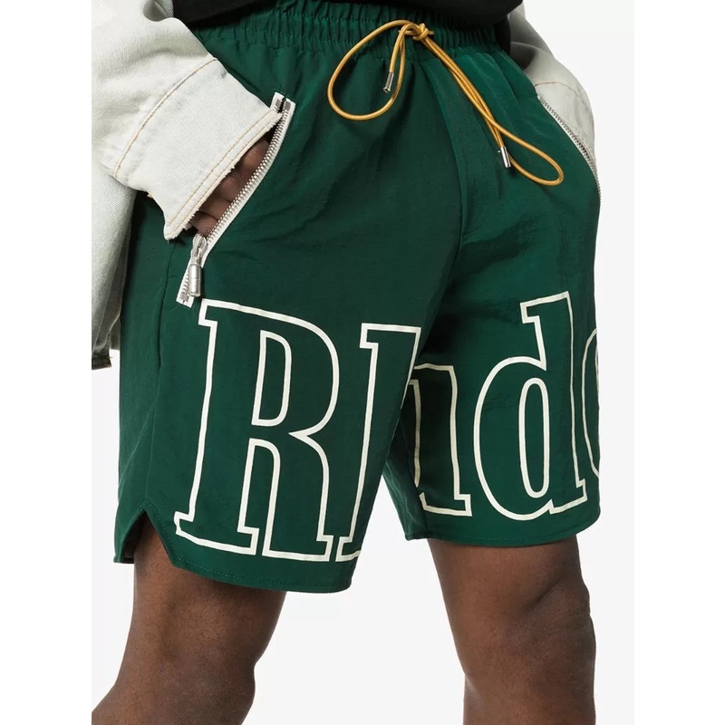 R-u88-u8- Quần Short Thể Thao Bóng Rổ Marlboro Có Dây Kéo Thời Trang Đường Phố Cổ Điển Mới Nhất