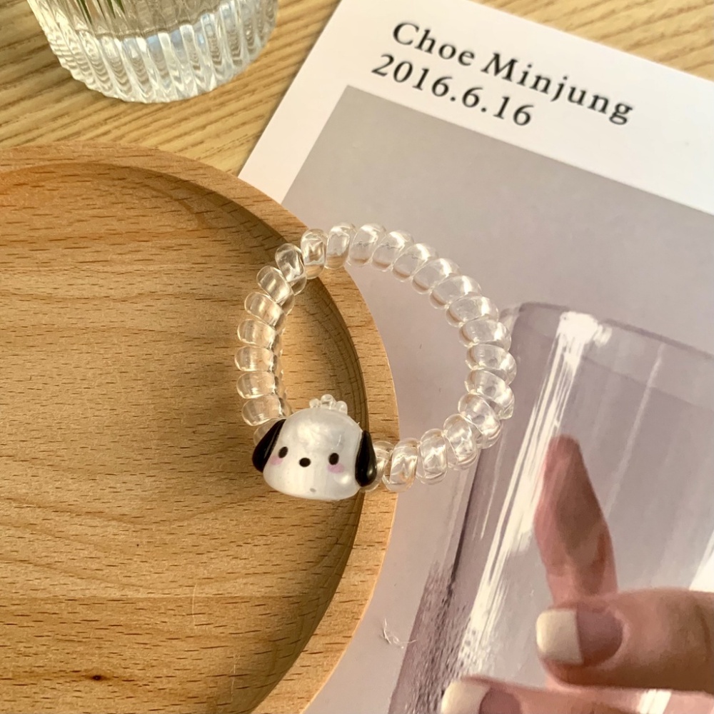 Dây Buộc Tóc Điện Thoại Họa Tiết Hoạt Hình Dễ Thương Bắt Mắt Ula777