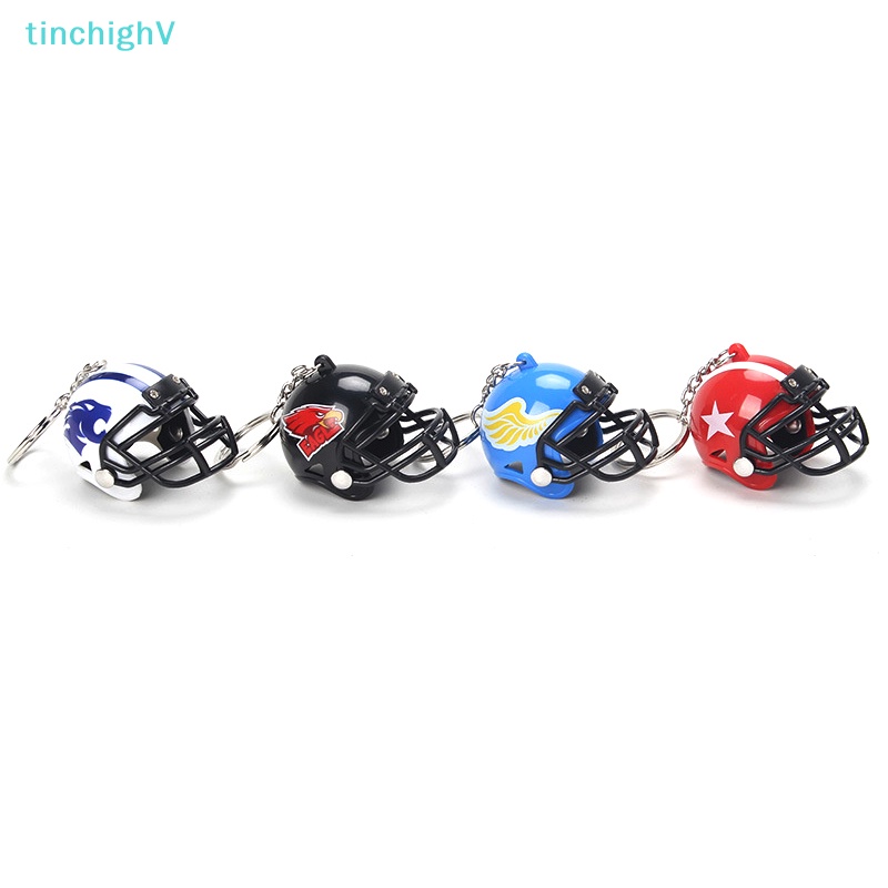 [TinchighV] Móc Khóa Hình Cầu Thủ Bóng Bầu Dục Mỹ Mũ Bảo Hiểm Cho Túi Xách Thể Thao Trang Sức [Mới]