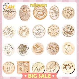 Đầu Con Dấu Khắc Nổi 3D Bằng Đồng Thau Dùng Trang Trí Thủ Công
