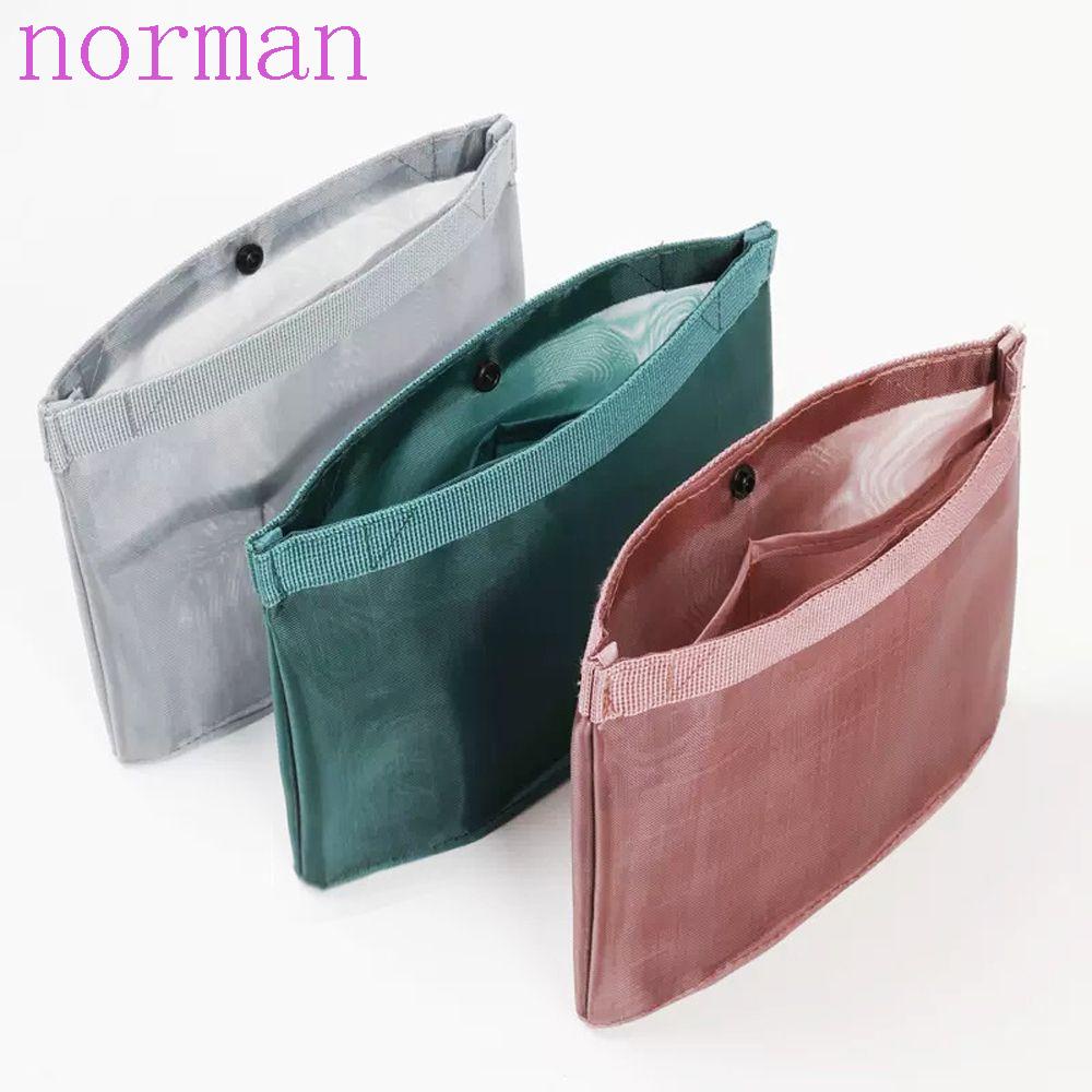 NORMAN Túi Vải Đựng Mỹ Phẩm Thiết Kế Đơn Giản Tiện Dụng Khi Đi Du Lịch Ốp