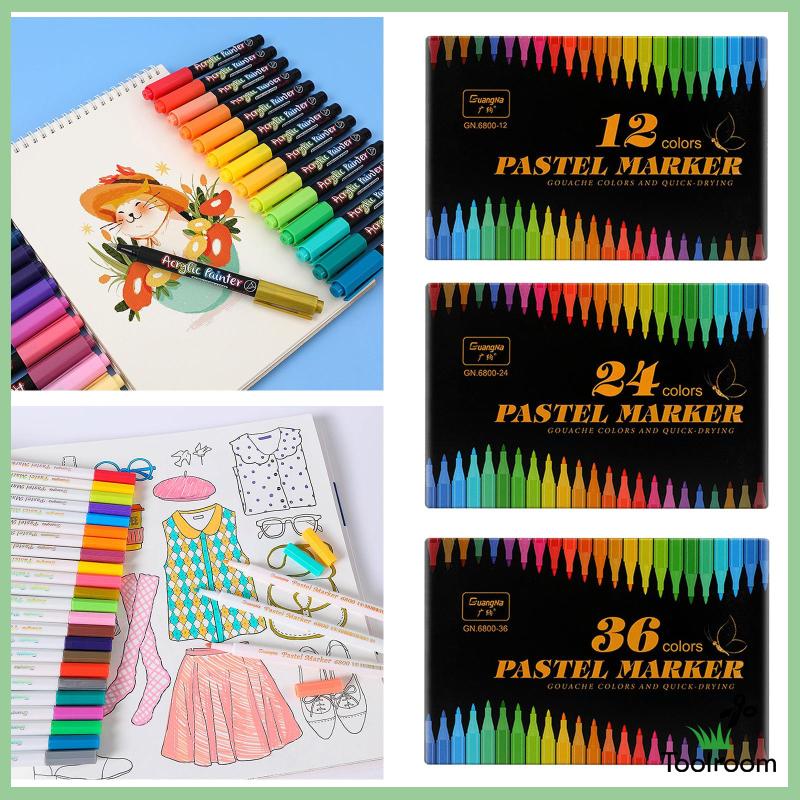 Bộ Bút Vẽ Nghệ Thuật Chống Thấm Nước Bằng Acrylic