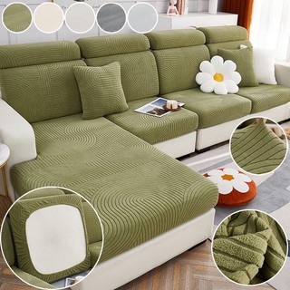 Vỏ Bọc Ghế Sofa 1 / 2 / 3 / 4 Chỗ Ngồi Co Giãn Trang Trí Phòng Khách