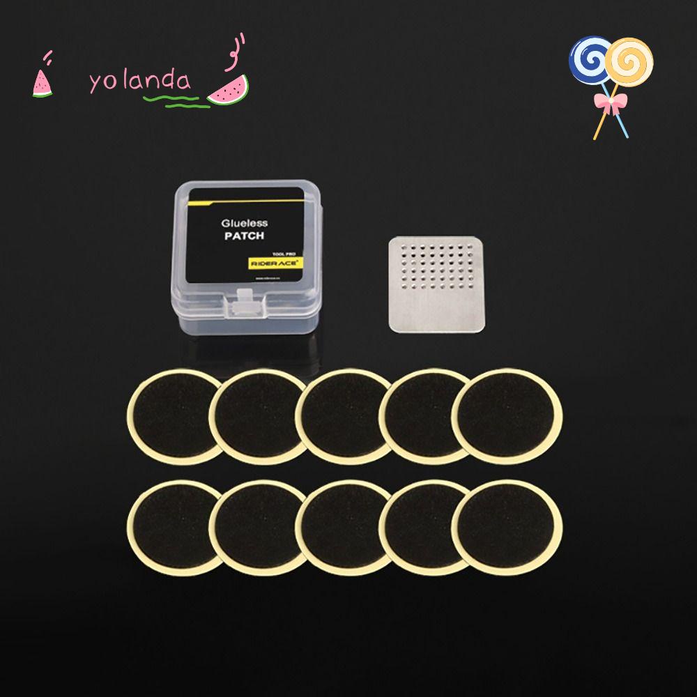 YOLA Bộ Miếng Vá Lốp Xe Đạp Tự Dính Siêu Bền Tiện Dụng