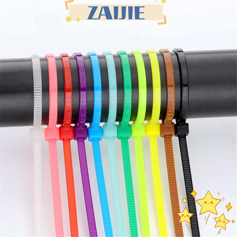 ZAIJIE24 Set 100 Dây Quấn Dây Cáp Gọn Gàng Tiện Lợi