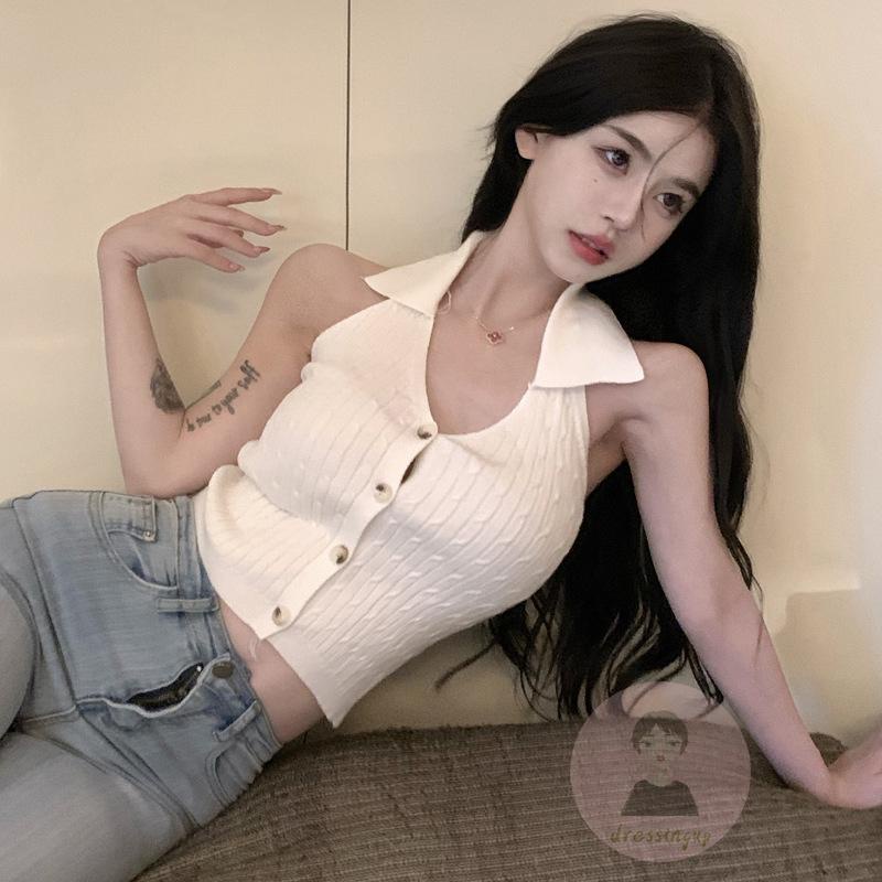 Áo Tank Top Sát Nách Màu Sắc Thanh Lịch Dành Cho Nữ