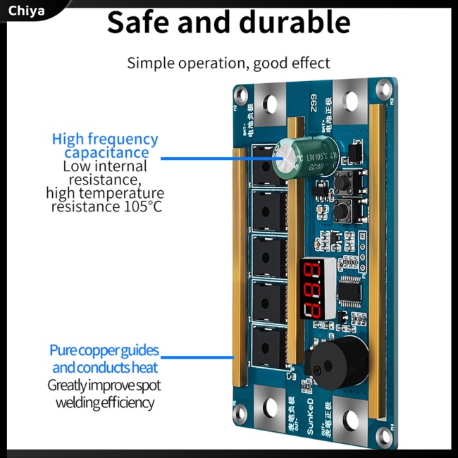 Bảng Mạch Điều Khiển Hàn Tự Động Z99 18650 Chuyên Dụng