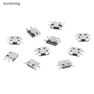 Set 10 đầu nối cổng sạc type b micro usb 5 pin tiện dụng chất lượng cao