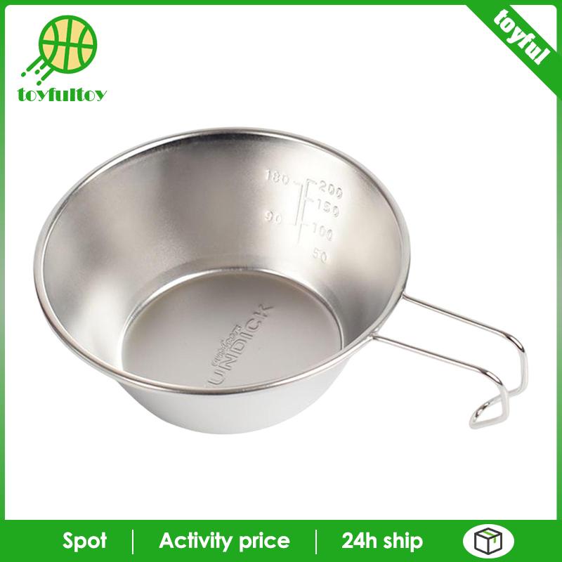 Bát Ăn Bằng Thép Không Gỉ Tiện Dụng Cho Tiệc Nướng BBQ Ngoài Trời