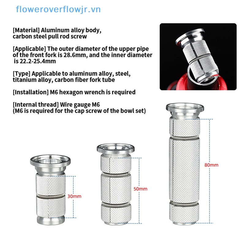 Fjr Nút Nén Nối Dài Phuộc Xe Đạp Hình Mỏ Neo Bằng Carbon