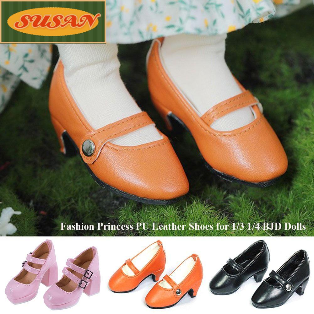 SUSANS Giày Da PU Thời Trang Cho Búp Bê BJD 5 Kiểu Tùy Chọn