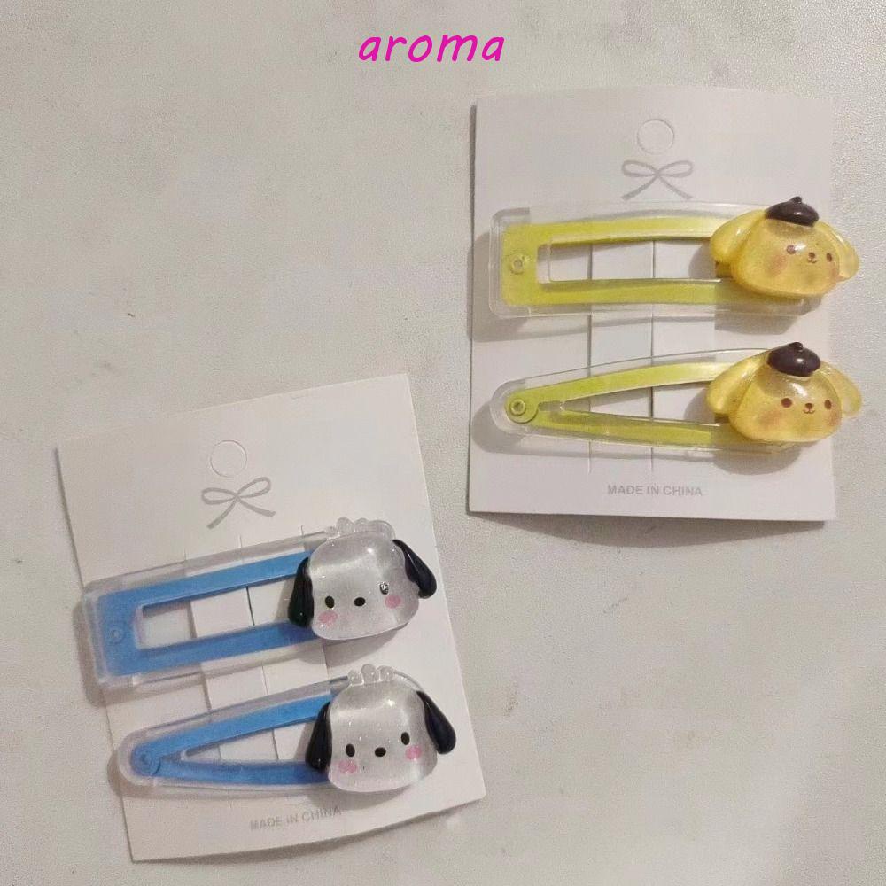AROMA Kẹp Tóc Hoạt Hình Dễ Thương Cho Nữ
