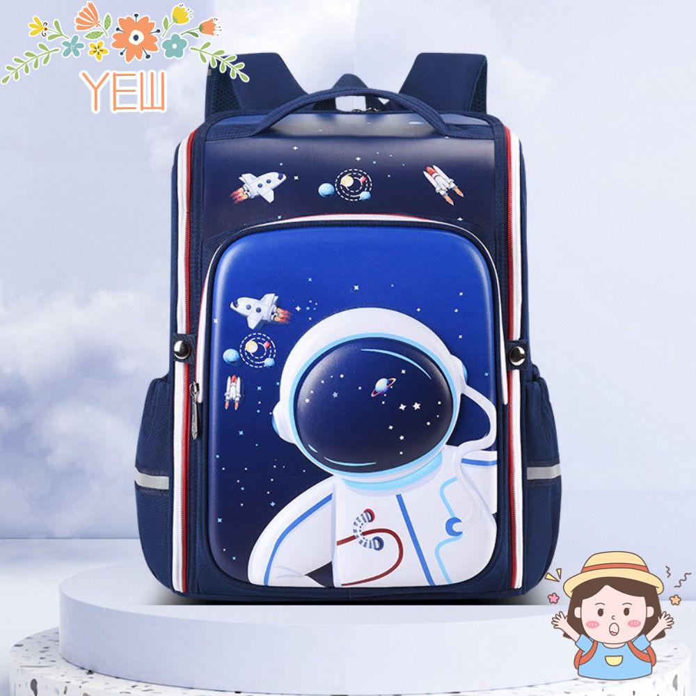 YEW Ba Lô Oxford Siêu Nhẹ Họa Tiết Hoạt Hình 3D Nhiều Túi Thời Trang