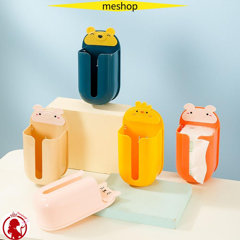 ME Hộp Đựng Khăn Giấy Gắn Tường Thiết Kế Dễ Thương Tiện Dụng Cho Gia Đình