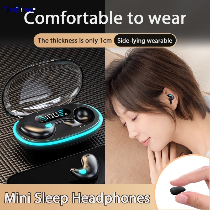 Tai Nghe Không Dây X55 Bluetooth 5.0 Âm Thanh HiFi Stereo Giảm Tiếng Ồn Chống Rơi Tích Hợp Mic