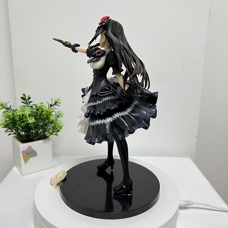 Mô Hình Nhân Vật Kurumi Tokisaki Anime DATE A LIVE 24cm Trang Trí Bàn Làm Việc Kỷ Niệm Lần Thứ 30