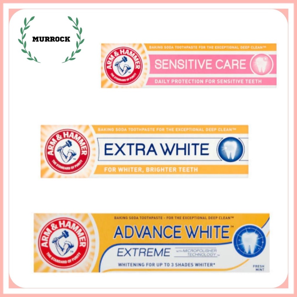 Kem Đánh Răng Arm & Hammer Advance White Sensitive Extra White