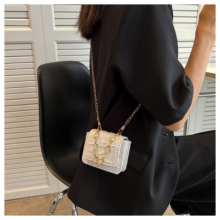 Túi Đeo Chéo Mini Bằng Da PU Phong Cách Hàn Quốc Thời Trang Cho Nữ