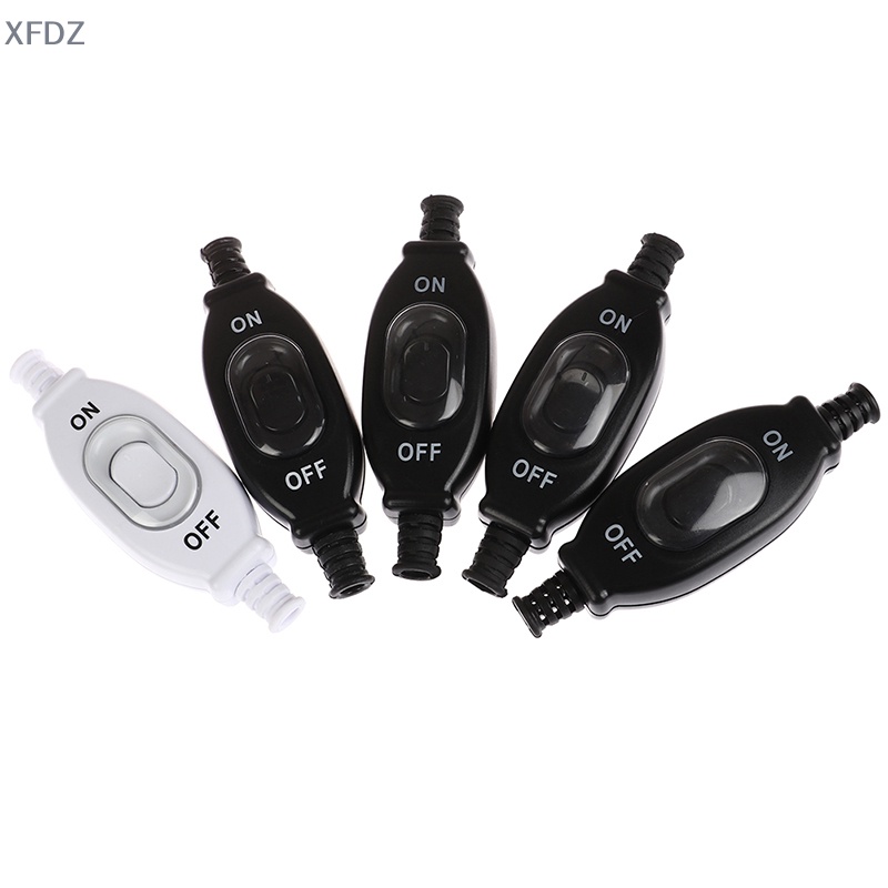 Dây Công Tắc Tròn Hai Đầu Chống Thấm Nước 3A 250V Màu Bạc