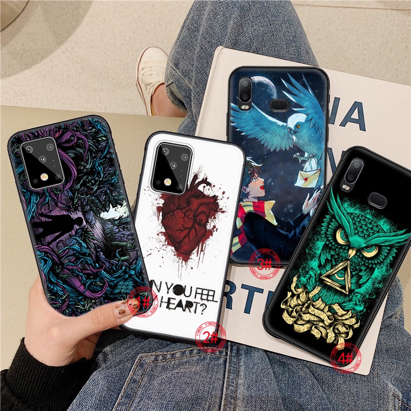 Ốp Điện Thoại Dẻo Họa Tiết Logo the Horizon BMTH Topmost Cho Samsung S21 Plus S21S Fe S30 Ultra Note 8 9 10 Lite C238