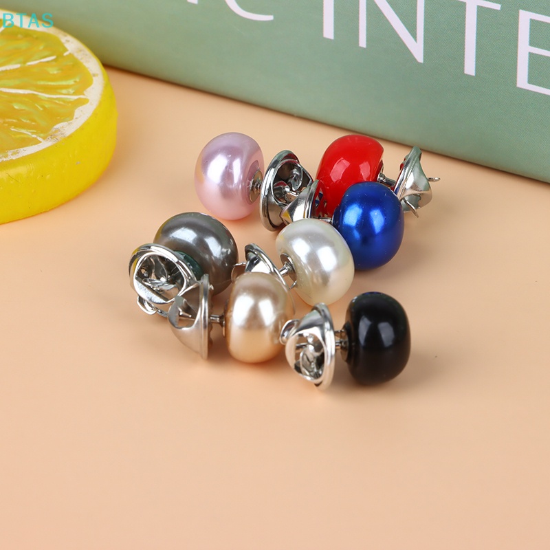 Set 6 Ghim Cài Áo Đính Ngọc Trai Nhân Tạo Thời Trang