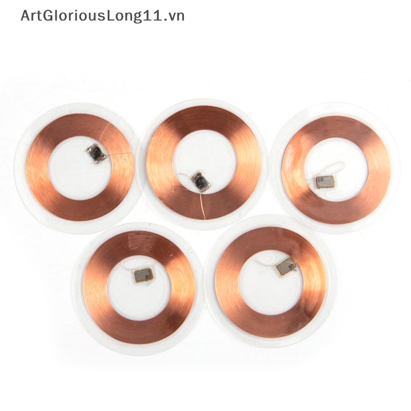 Set 5 Thẻ Từ Đồng 125KHz ID T5577 Có Thể Xoay Được