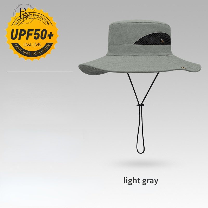 Mũ Tai Bèo Vành Rộng Chống Nắng / Tia UV / Thấm Nước Cá Tính Cho Nam