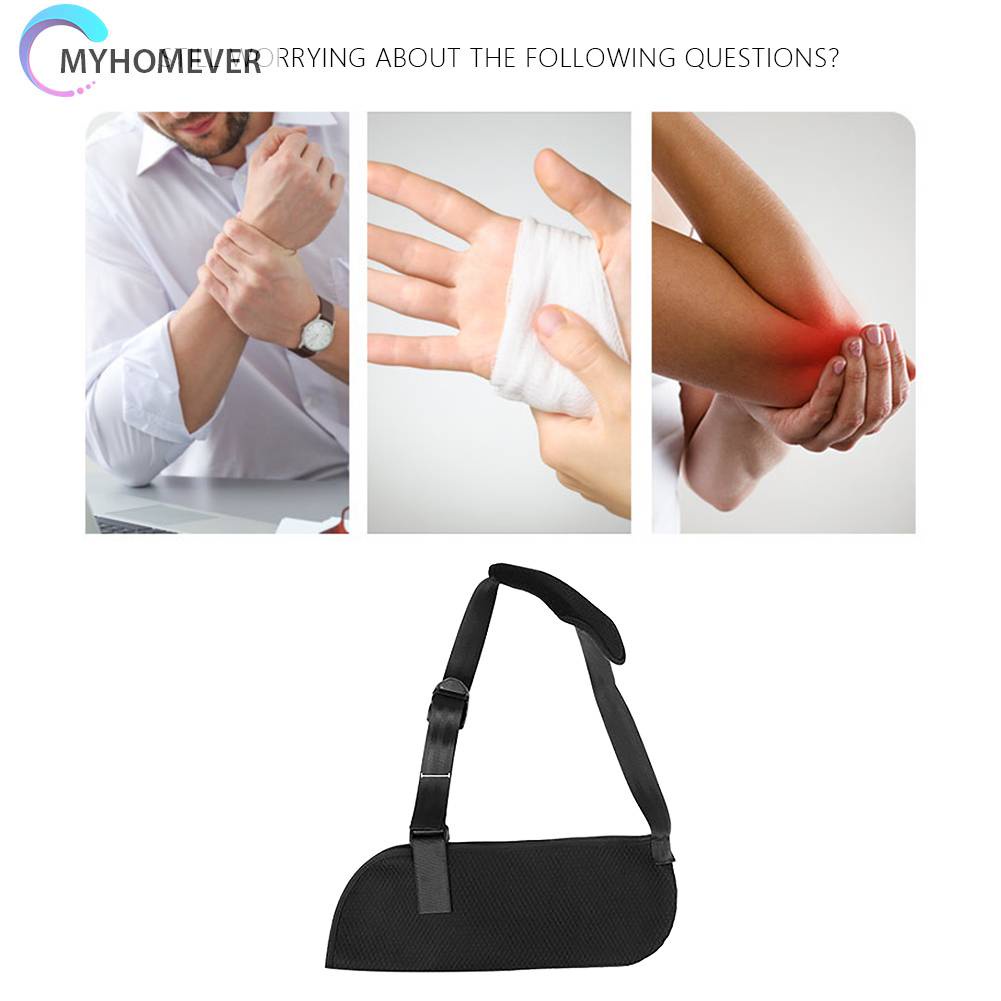 Đai Đeo Cánh Tay / Vai Mềm Mại Thoáng Khí Có Thể Điều Chỉnh Kèm Túi Đựng Tiện