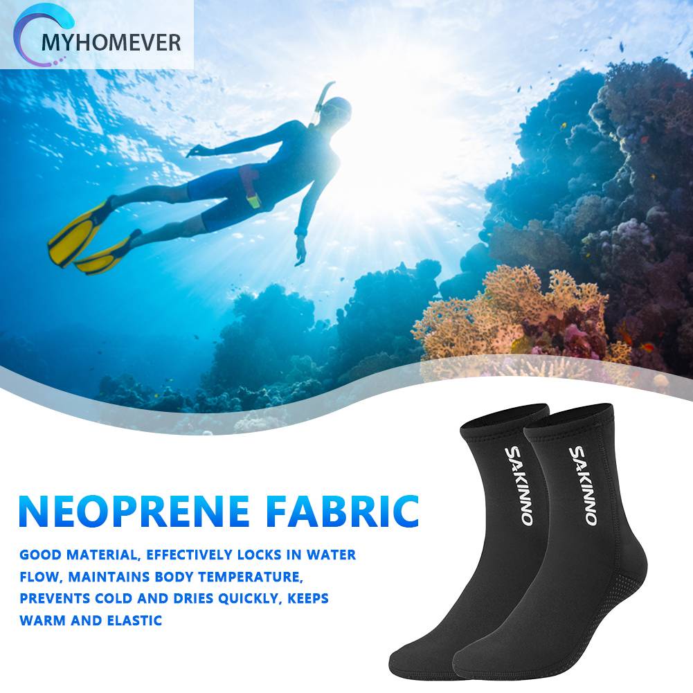 Vớ Đi Biển Unisex Chống Trầy Xước Ấm Áp Chống Lạnh Cho Thể Thao Dưới Nước