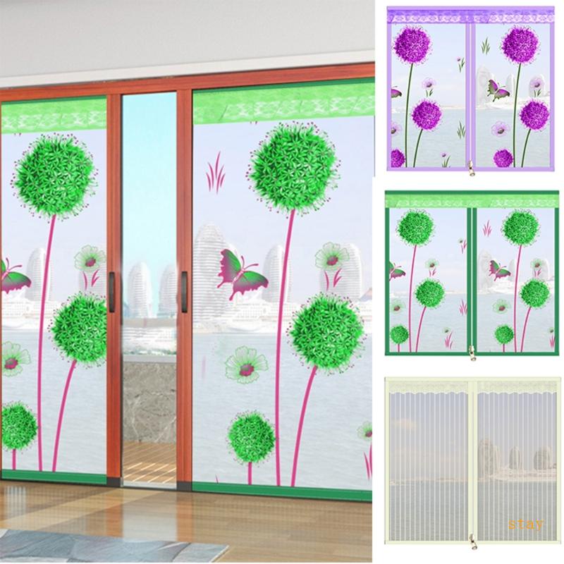 Rèm Cửa Khóa Kéo Tự Động Đóng Chống Côn Trùng Mùa Hè