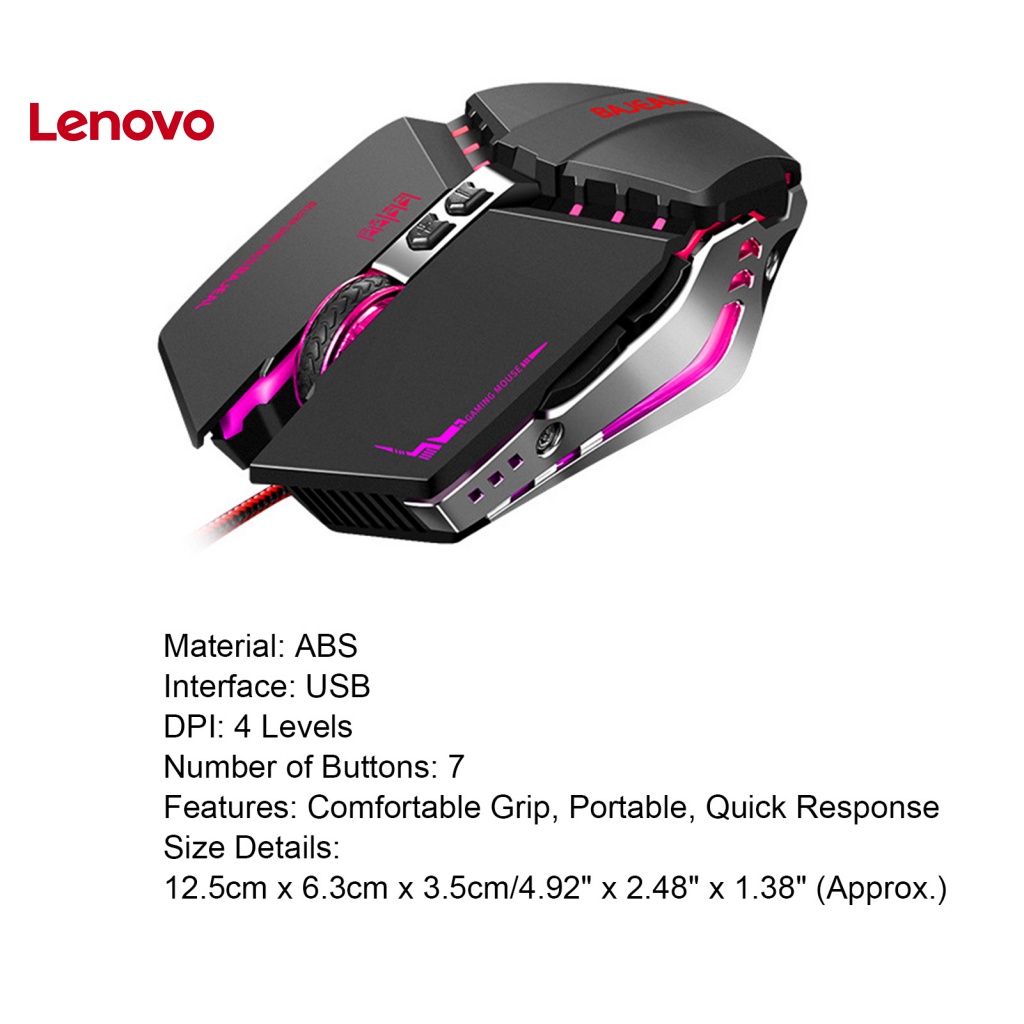 Chuột Quang Có Dây Chống Trượt 7 Nút In Hình Hoa Hướng Dương