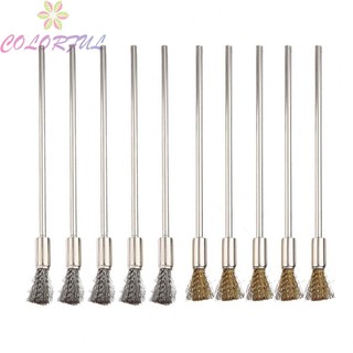 Wire Brushes Pen Shape Bristle Wire End Brush Brass Brush Metal Surface Cleaning