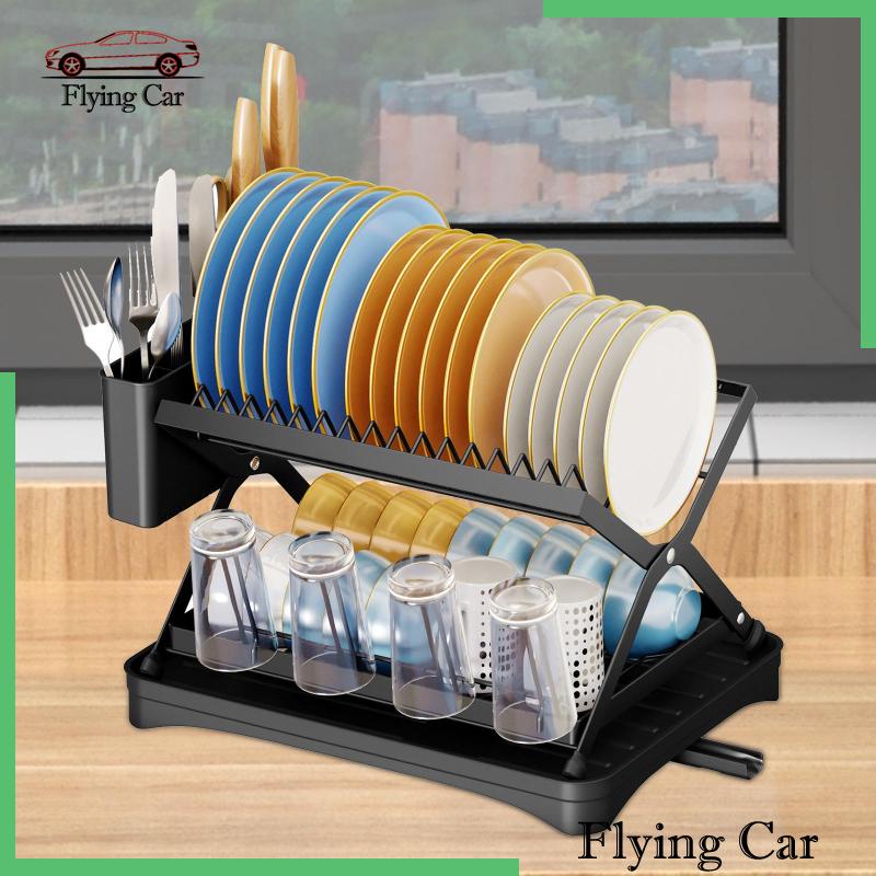 Giá Úp Chén Đĩa 2 Tầng Tiện Dụng Cho Nhà Bếp