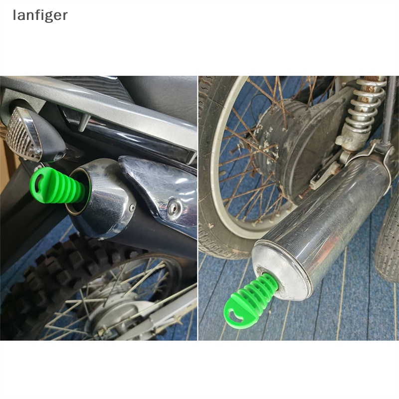 Lanf Nút Bịt Ống Pô Xe Máy Địa Hình Bằng PVC Chống Thấm Nước