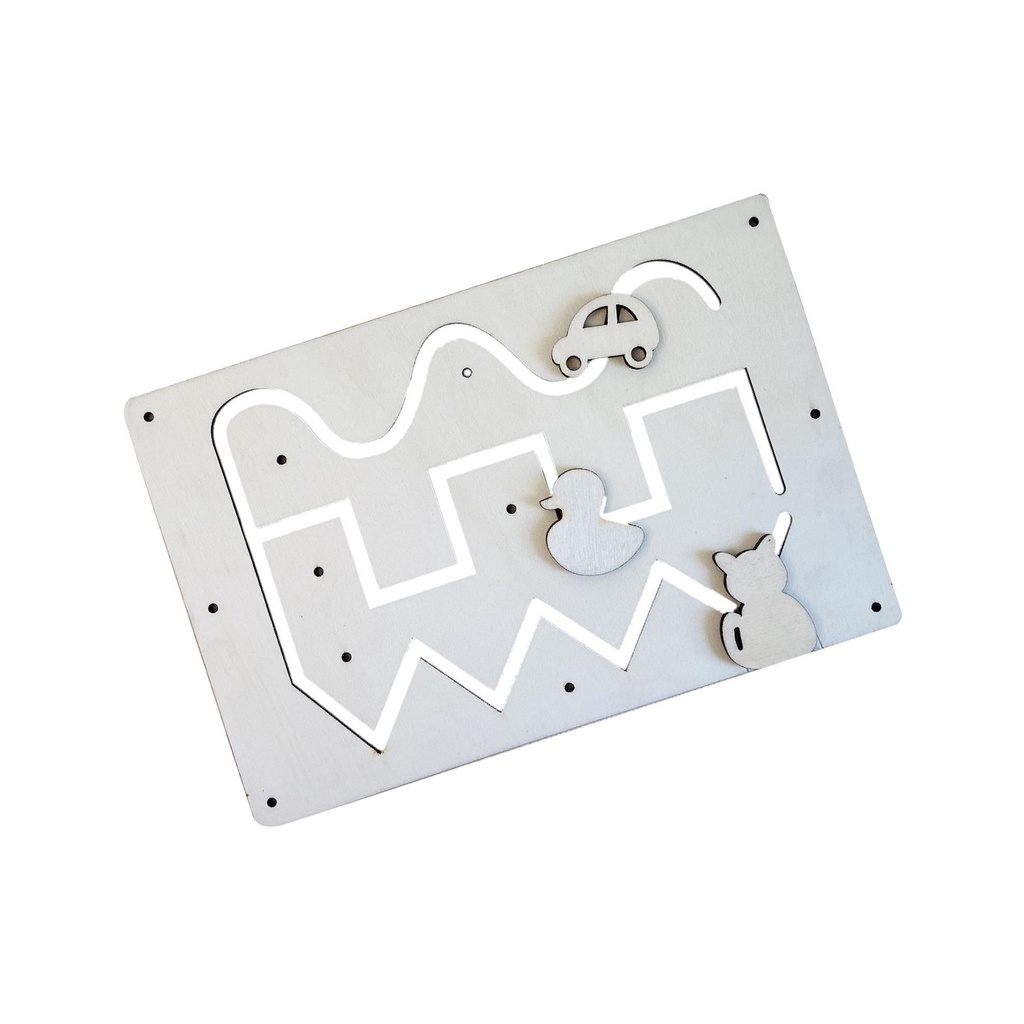 Bảng Chơi Trò Chơi Montessori Tự Làm Cho Bé Trai