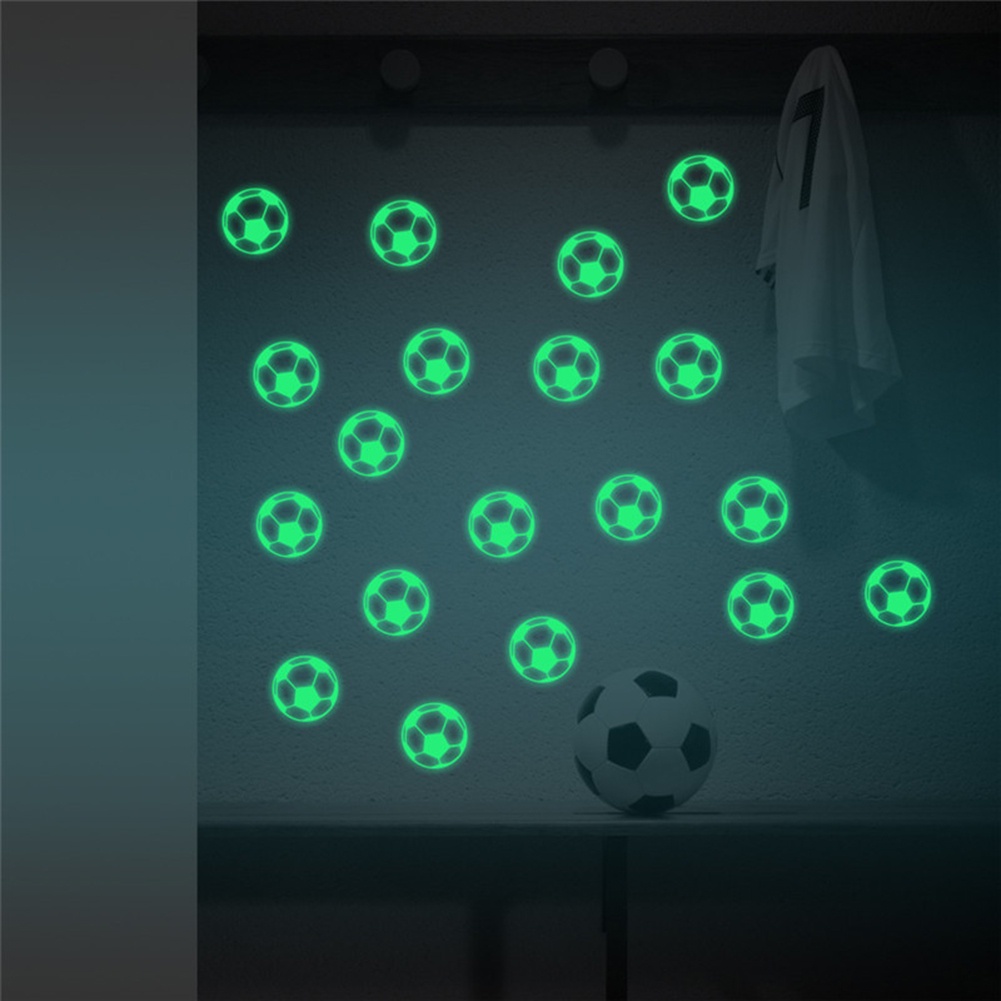 Miếng Dán Tường Dạ Quang Hình Quả Bóng Hoạt Hình Sáng Tạo Trang Trí Phòng Trẻ Em