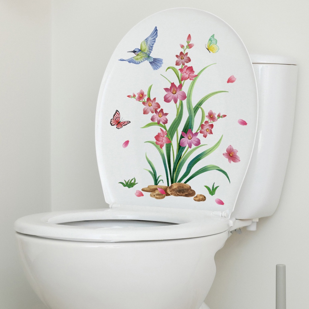 Miếng Dán Tường Trang Trí Tự Dính Chống Thấm Nước Không Để Lại Dấu Vết Họa Tiết Lá Cây