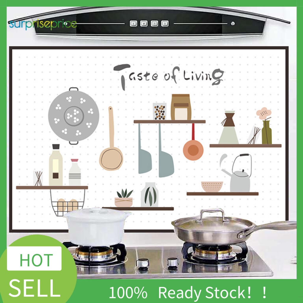 Miếng Dán Tường Chống Nước Chịu Nhiệt Độ Cao Họa Tiết Sáng Tạo Trang Trí Nhà Cửa