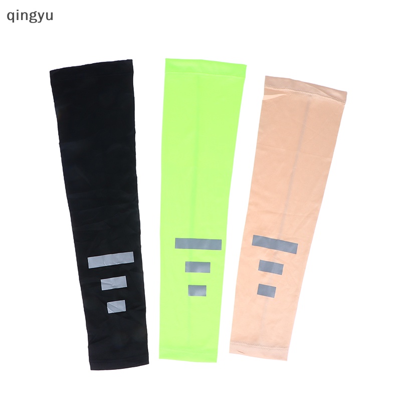 Bộ 2 Găng Cánh Tay Bằng Lụa Lạnh Thoáng Khí Chống Tia UV Dành Cho Nữ