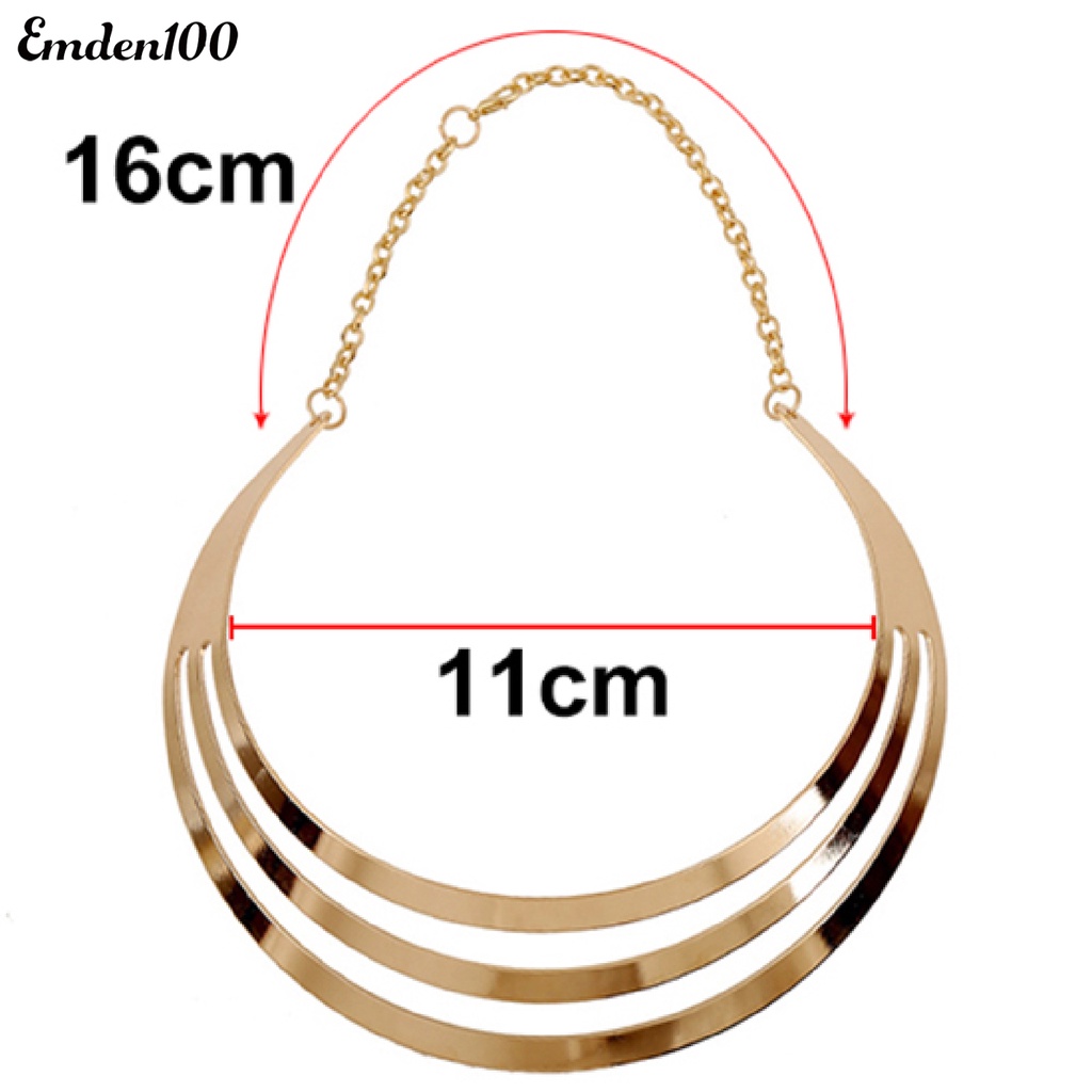 Vòng Cổ Nhiều Lớp Bằng Hợp Kim Chống Nước Độc Đáo Cho Đám Cưới