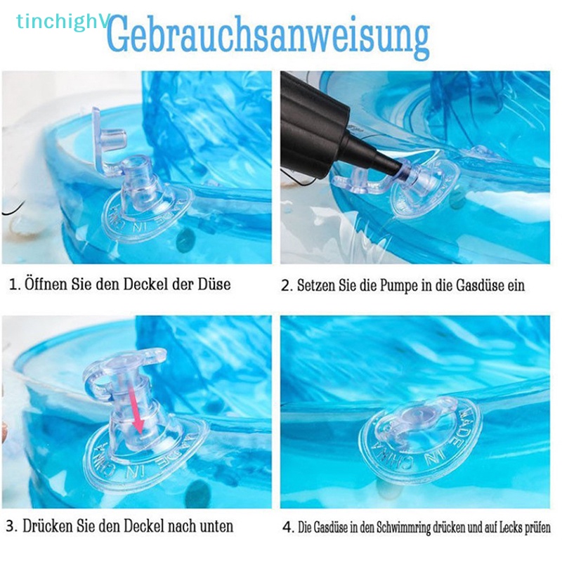 Phao Bơi Đôi Bơm Hơi Chống Rò Rỉ Dành Cho Trẻ Em  [Mới] [Mới]