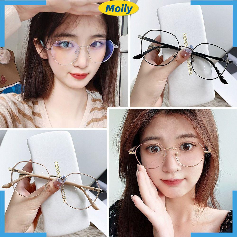 MOILYVN Kính Mát Gọng Siêu Nhẹ Chống Ánh Sáng Xanh Thời Trang Cho Nam Và Nữ