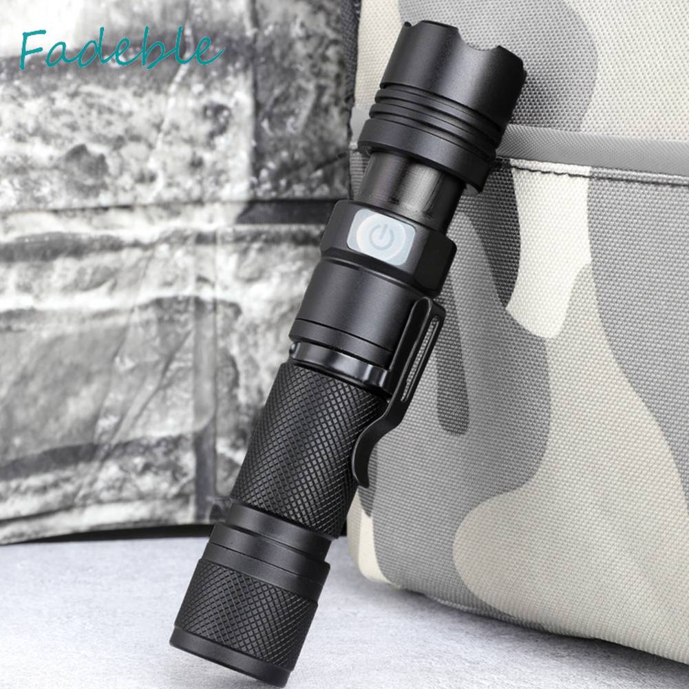 Đèn Pin LED XHP50 800LM 5 Chế Độ 1200mAh Sạc USB Tiện Dụng