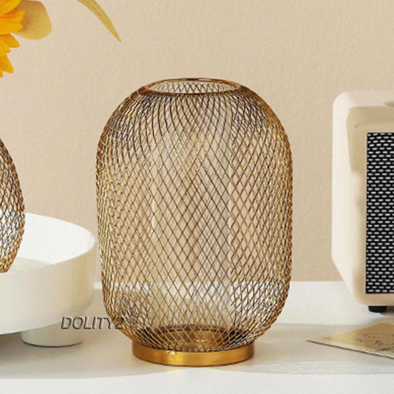 Bình Hoa Bằng Dây Kim Loại Dùng Trang Trí Phòng Khách