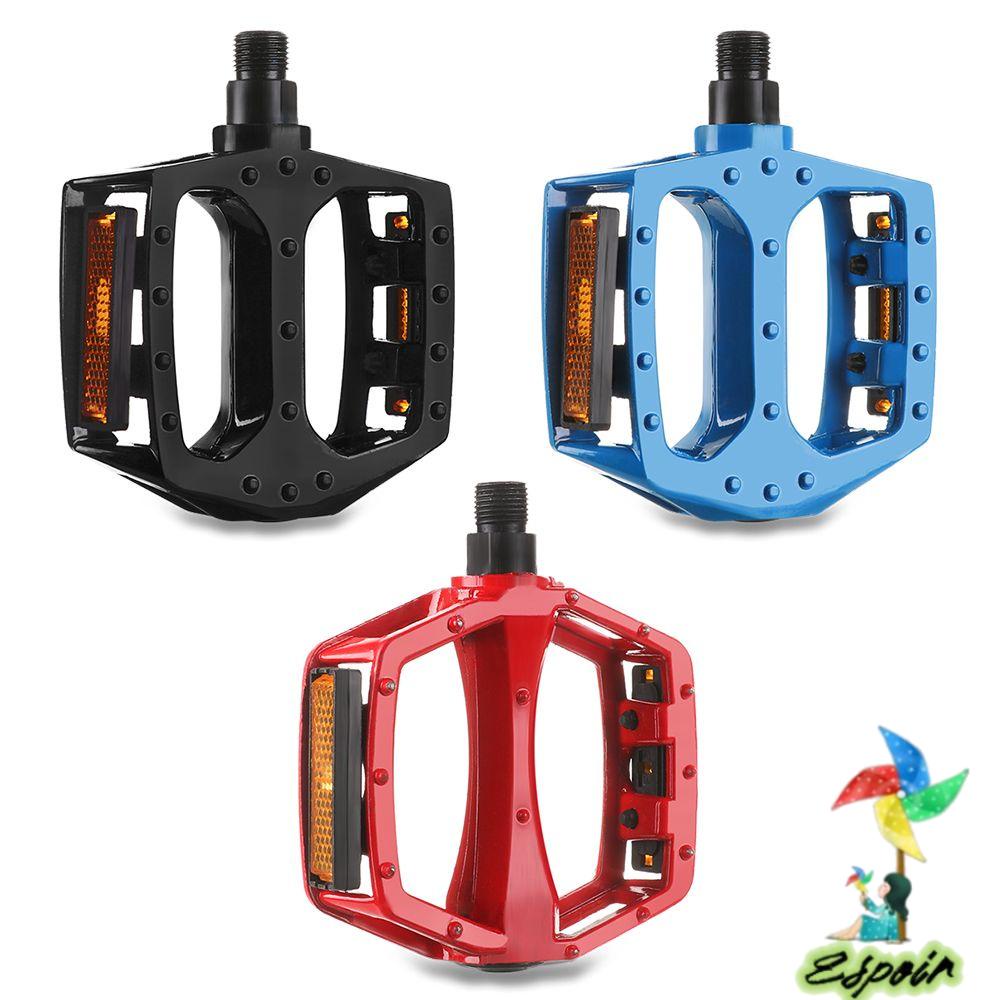 ESPO 1 Cặp Bàn Đạp Xe Đạp Rộng Bằng Hợp Kim Nhôm