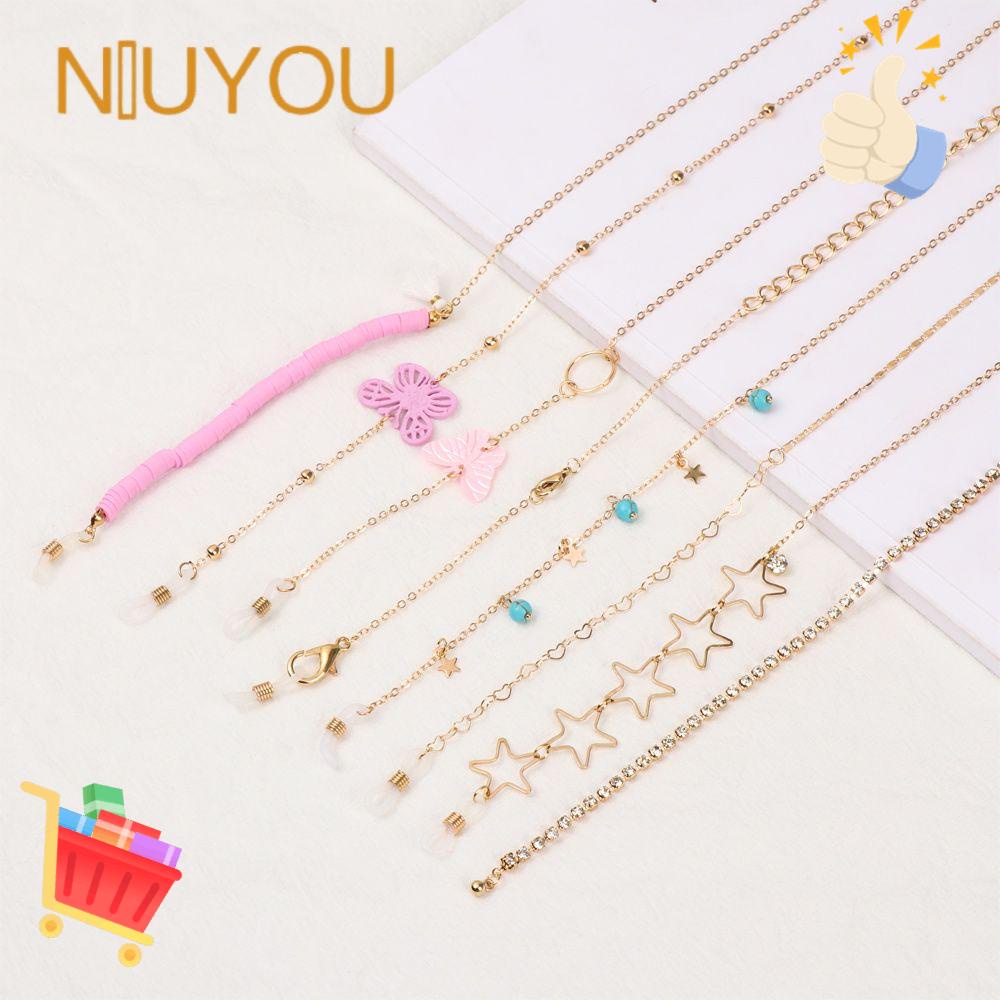 NIUYOU Dây Đeo Giữ Mắt Kính Chống Trượt Cho Nam Và Nữ